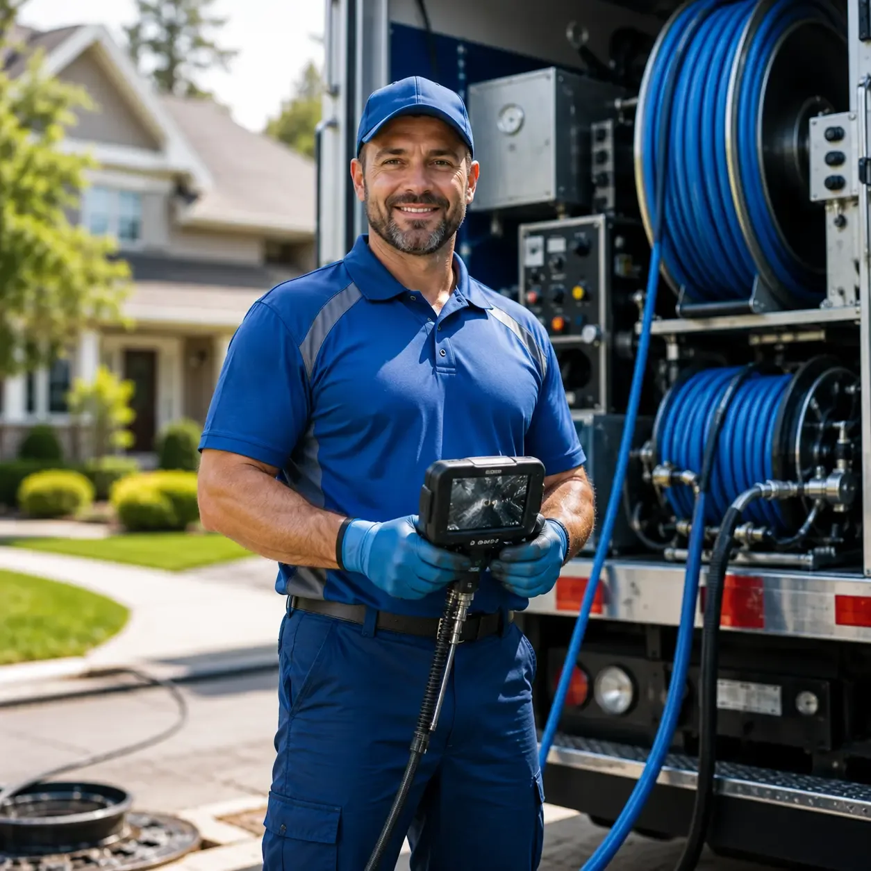 Local outdoor drain cleaning specialists in Bath, PA